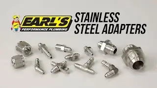 Earl's Stainless Steel Adapters