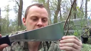 Обзор нож-мачета ВВС. НАЗ.