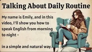 Talk About Daily Routine in English | Graded Reader || Learn English With Podcast || A2 Beginner