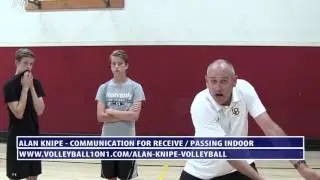 Volleyball Passing Technique Communication with Alan Knipe