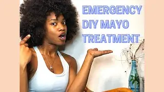 MAYO PROTEIN EXTREME DIY DAMAGED HAIR EMERGENCY TREATMENT!
