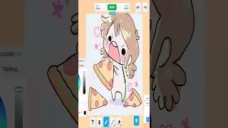 pizza✨❤ #chibi #animedrawing #art #dibujoarteshd #chibidrawing #drawing #dibujoanime #mangadrawing