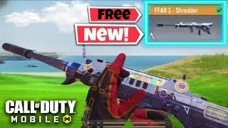 FREE Legendary FFAR-1 SHREDDER in COD Mobile 😍 | Unlock FFAR Legendary With 0 CP | New Hidden Trick!