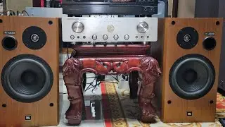 AMPLY MARANTZ model PM-8100SA GHÉP LOA JBL  A-820 USA BASS 20 ĐT-0942144557 zalo INBOX PHONG 