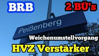 Peißenberg mit: BRB (+HVZ Verstärker), 2 BÜ's, Weichenumstellung & Nebenbahnsignalen