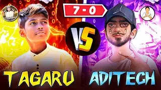 ADITECH🤯 VS TAGARU🔥 || @NonstopGaming_