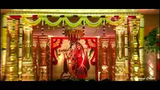 Radha Krishna Theme Decor|  MRC Hall | Traditional wedding Decor |Best Theme Wedding Decor