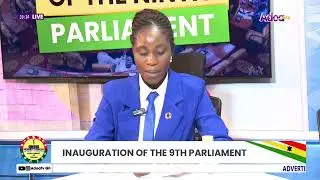 INAUGURATION OF THE NINTH PARLIAMENT