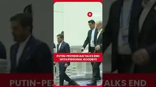 Saying Goodbye: Putin Accompanies Pezeshkian Following Summit Meeting in Tianjin