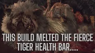 WUCHANG FALLEN FEATHERS - THIS BUILD MELTED THE FIERCE TIGER HEALTH BAR....