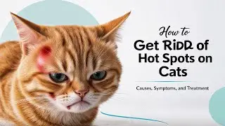 🔥 Vet Reveals: How to STOP Cat Hot Spots FAST (Causes, Symptoms & Treatment) Part 1