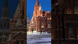 Вот это нас заморозило еще и ветер 🥹 #москва #moscow #зима #краснаяплощадь