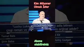 #&ccedil;izgi#roman ve #&ccedil;izgifilm #karakterinin #orjinal adı hangisidir #KimMilyoner Olmak İster