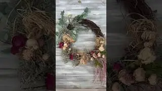 Венок из пионов своими руками из сухих и искусственных цветов, который сможет сделать каждый!