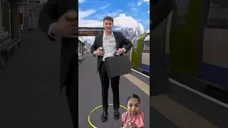 Train missing #train #funny #prank #comedy #vfx #meme