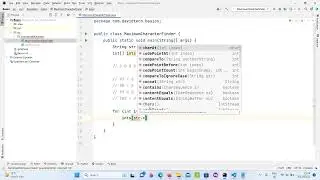 Maximum Character In a String using Ascii Approach | Java