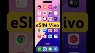 Como Ativar o eSim da Vivo no iPhone - esim vivo app #vivo #esim  #smartphone #iphone #dicas