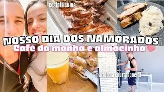 Café da manhã, costelinha suína, fomos pro mercado no dia dos namorados! #volg #almoço#rotina