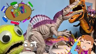 Painting Spinosaurus 'Spiny' For Christmas - Rampant Repaints
