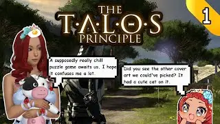 【The Talos Principle】First look! A comfy puzzle game that might have a cat? :D