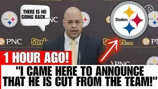 🚨URGENT! STAR STEELERS CUT NOW! OMAR.R KHAN MAKES DRASTIC DECISION! NFL WORLD IN SHOCK! NEWS! NEWS!