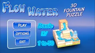 let's play flow water - all basic level - 1 to 50