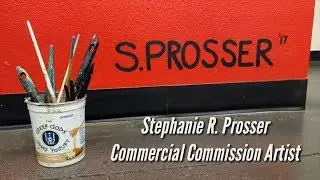 Stephanie R Prosser - Potters Pizza Mural Promo