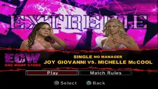 WWE SVR06 | Joy Giovanni VS. Michelle McCool (ECW) [LEGEND Difficulty]