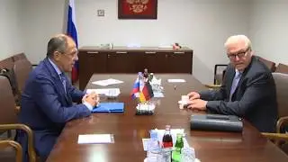 Sergey Lavrov and Frank-Walter Steinmeier | С.В.Лавров и Ф.-В.Штайнмайер