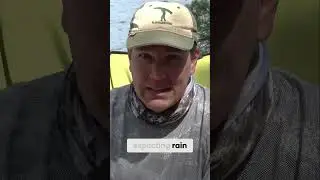 Bug Free Zone Setup  Rainy Day Camping Adventure