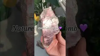 Raw Purple Mica Lepidolite Rough Stone Free Shipping Crystal Wholesale #crystals #crystalwholesaler