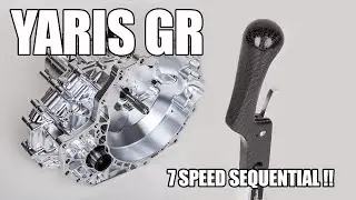 Toyota Yaris 7 speed Sequential Gearbox in action!