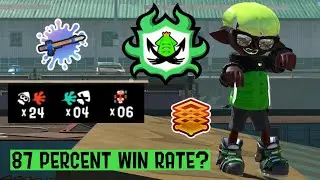 playing pen in sendou q but i barely lose? 【Splatoon 3】