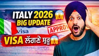 Italy Work Visa 2026 🇮🇹 | Nulla Osta & Visa ਲੱਗਣੇ ਸ਼ੁਰੂ 🔥 | Decreto Flussi Update