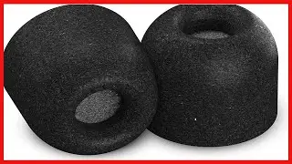 COMPLY Isolation Plus Memory Foam Replacement Earbud Tips for Sennheiser Momentum Earphones