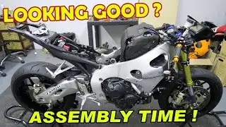 Rebuilding A Crashed 2013 Honda CBR 1000RR Part 4