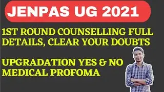 JENPAS UG 2021 1st Round Counselling Problem Details | Clear Your Doubts | @_Educid_