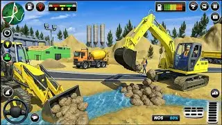 🔥 New Large City Road Construction Gameplay 🚧 - Android Gameplay