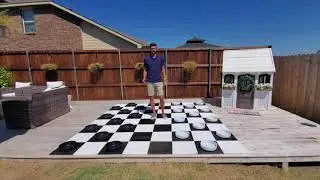MegaChess 10-Inch Perfect Giant Checkers