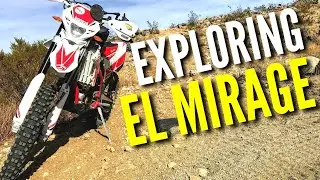 Exploring El Mirage OHV Area on a DUAL SPORT! &mdash; Beta 390 RR-S