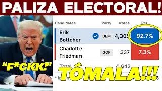 PALIZA TRUMP! PIERDE POR 93. NI GUERRA IRÁN LO SALVARÁ. PRINCIPIO DEL FIN