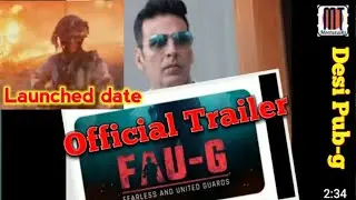 FAUG Game| official trailer| launched date| FAU-G new game| FAUG game Akshay Kumar| FAUG trailer |