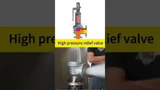Do you know how the pressure relief valve works #valve #machinery #industrial #pressure relief valve