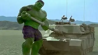 Hulk vs Army Tanks|Hulk Destroy Tanks|Hulk-Smash| Hulk Tank Scene