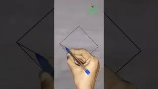 New Polygon Drawing | Amazing Polygon Art #shorttechnic #art