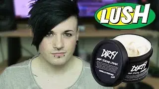 LUSH Dirty Styling Cream Review || Munro