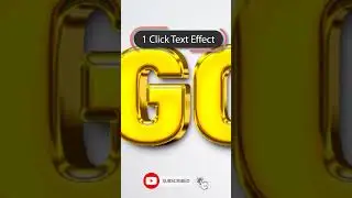 How to make 3D  PSD Text Effect | Graphics Design  |  Free Download
