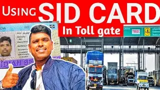 Using Sid Card for passing the toll gate | Seafarer Identity Document | national Approved Id card