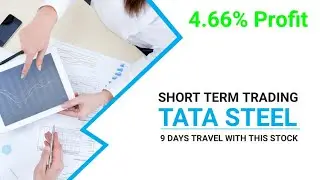 SHORT TERM TRADING STOCK - TATA STEEL PROFIT BOOKED