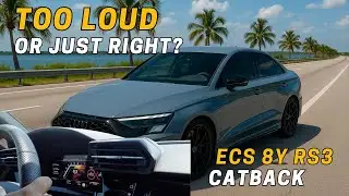 My ECS Audi RS3 Exhaust Review &mdash; The Sound Is Unreal!